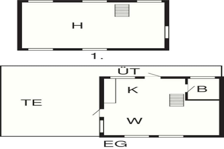 6 Person Holiday Home In AÅkirkeby المظهر الخارجي الصورة